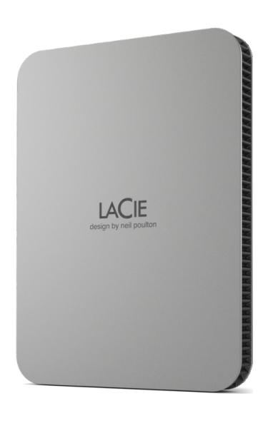 LaCie Mobile/ 1TB/ HDD/ Externí/ 2.5"/ Stříbrná/ 2R