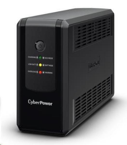 CyberPower UPS série UT 650VA/ 360W,  nemecké zásuvky SCHUKO