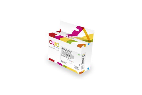 OWA ARMOR ink kompatibilný s Canon PGI1500XL, 4-pack (CMYK), 35ml/ 3x12ml/ 1200p/ 3x1030p