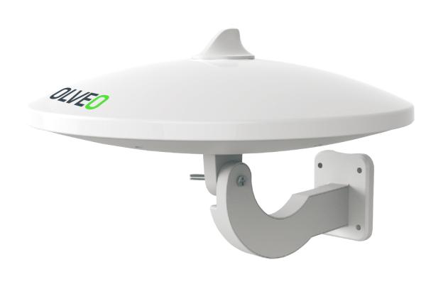 EVOLVEO Jade 1, aktívna vonkajšia anténa FM/ DAB+/ DVB-T2, filter LTE, 4G, 5G