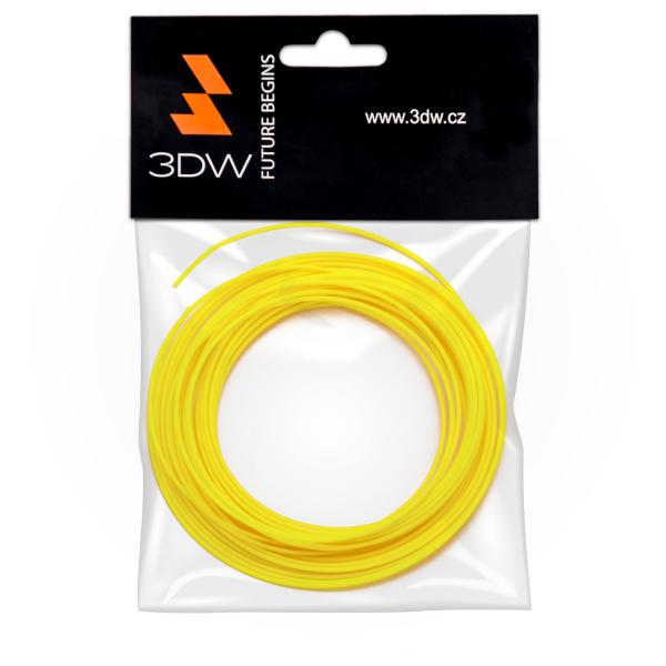 3DW - ABS filament 1, 75mm žltá, 10m, tlač 220-250°C