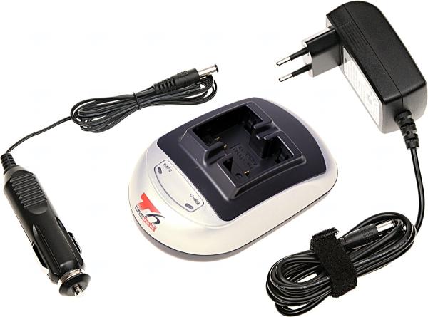 Nabíjačka T6 power GoPro AHDBT-501, 601-10197-000, AABAT-001, 230V, 12V, 1A, dual