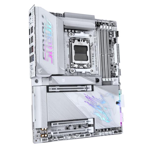 GIGABYTE X870E AORUS PRO X3D ICE/ AM5/ ATX 
