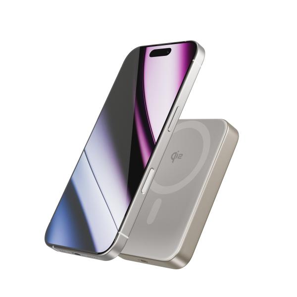 Epico Qi2 10000mAh Alu Mag+ PowerBanka EM71b-titán 