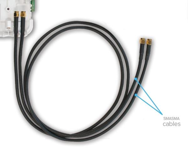 Mikrotik pigtail SMA(M)/ SMA(M), 1m