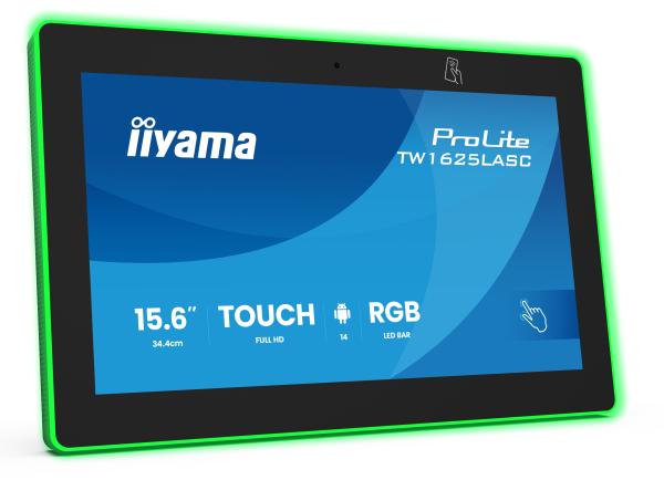 16" iiyama TW1625LASC-B3PNR: IPS, FHD, Android, NFC, PO 