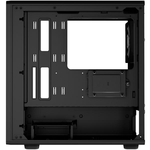 EVOLVEO Panthera, mATX/ 3x ARGB 120/ drevo+sklo 