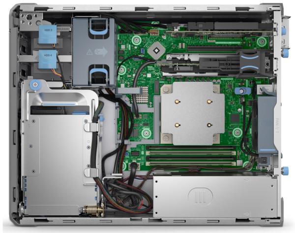 Dell Server PowerEdge T160 6315P/ 32G/ 1x2T SATA/ 3x3.5"+ 2x2.5"/ H355/ 2xGLAN/ 300W/ 3NBD 