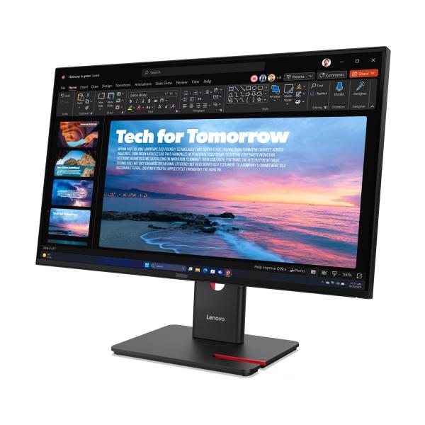 Lenovo ThinkVision/ T27QD-40/ 27"/ IPS/ QHD/ 120Hz/ 4ms/ Čierna/ 3R 