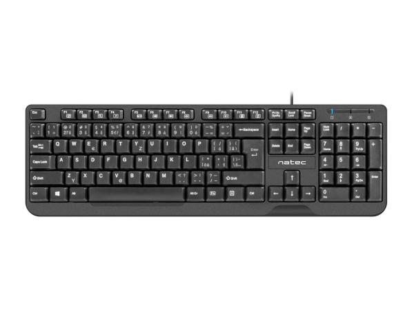 Natec Trout/ Drôtová USB/ CZ- SK layout/ Čierna