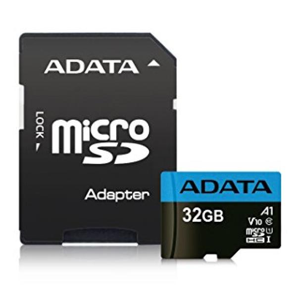 Adata/ micro SDHC/ 32GB/ UHS-I U1 / Class 10/ + Adaptér
