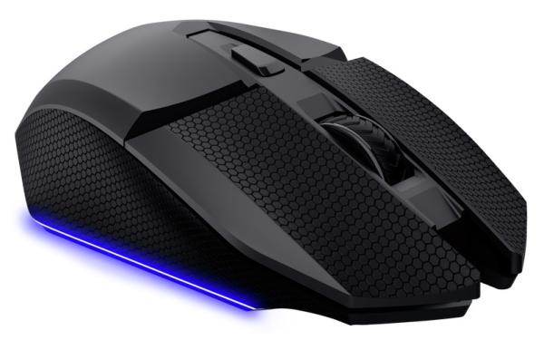 Trust GXT122 FELOX+/ Herná/ Optická/ Pre pravákov/ 10 000 DPI/ USB+BT/ Čierna 