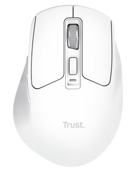 TRUSt NIVEN COMFORT MULTI-WRLS MOUSE WHT 