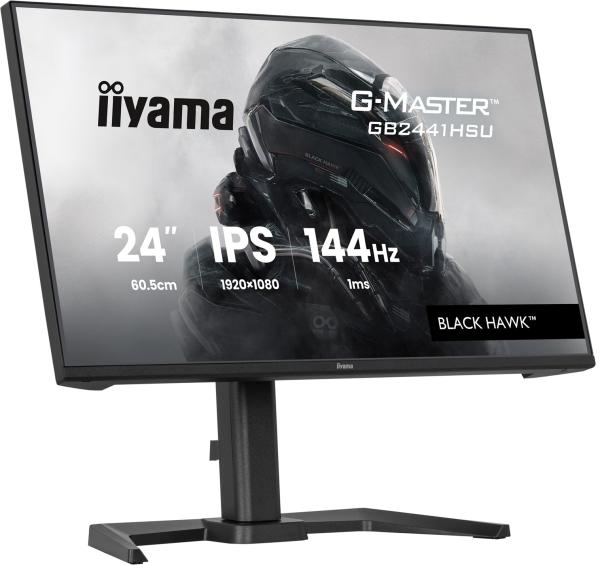 iiyama G-Master/ GB2441HSU-B1/ 23, 8"/ IPS/ FHD/ 144Hz/ 1ms/ Čierna/ 3R 