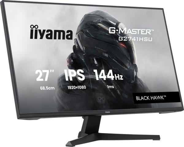 iiyama G-Master/ G2741HSU-B1/ 27"/ IPS/ FHD/ 144Hz/ 1ms/ Čierna/ 3R 