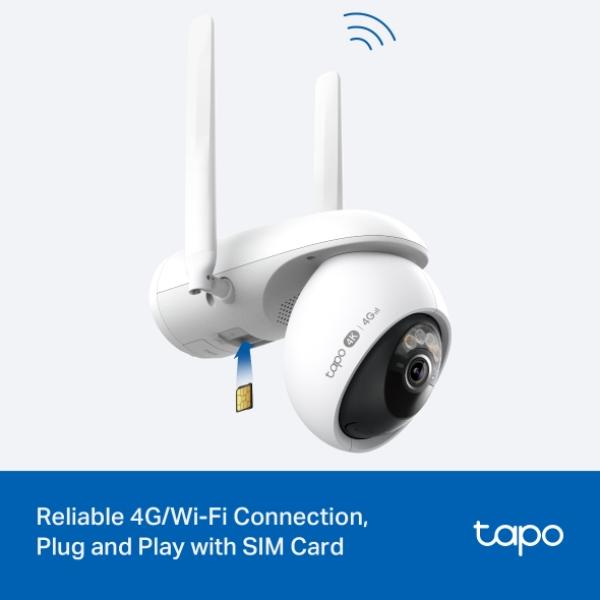 Tapo C665G KIT Solar-powered 4G Security camera 