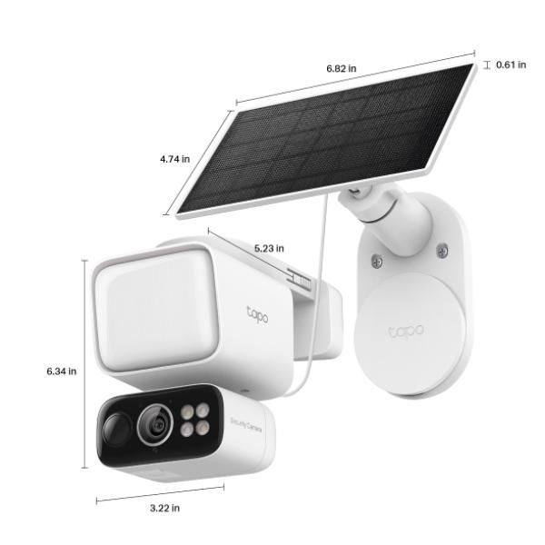 Tapo C615F KIT Solar-Powered Floodlight Pán/ Tilt 