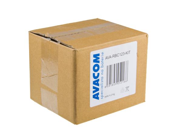 Batériový kit AVACOM AVA-RBC123-KIT náhrada pre renováciu RBC123 (2ks batérií) 