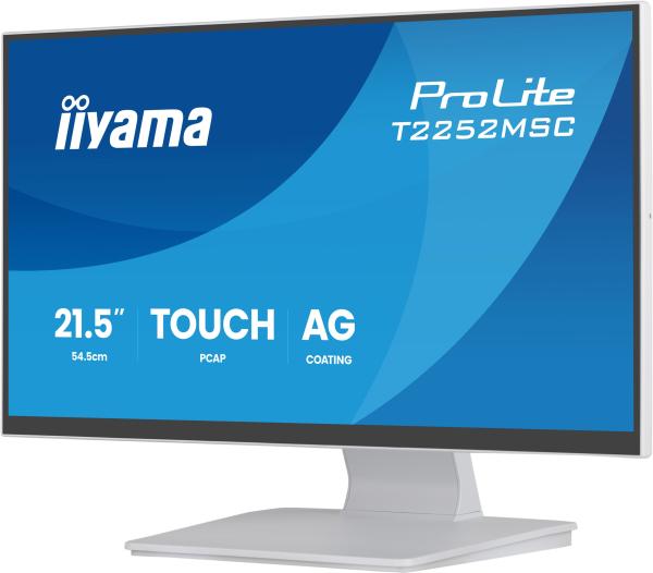 22" LCD iiyama T2252MSC-W2AG: IPS, FHD, HDMI, DP 