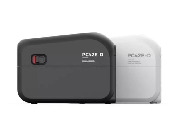 PC42E-D, Direct thermal, 203dpi, black 