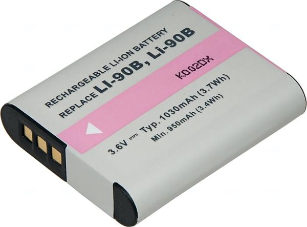 Batéria T6 Power Olympus Li-90B, Li-92B, 900mAh, 3, 3Wh