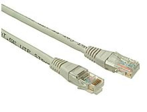 SOLARIX patch kabel CAT5E UTP PVC 0, 5m šedý non-snag proof