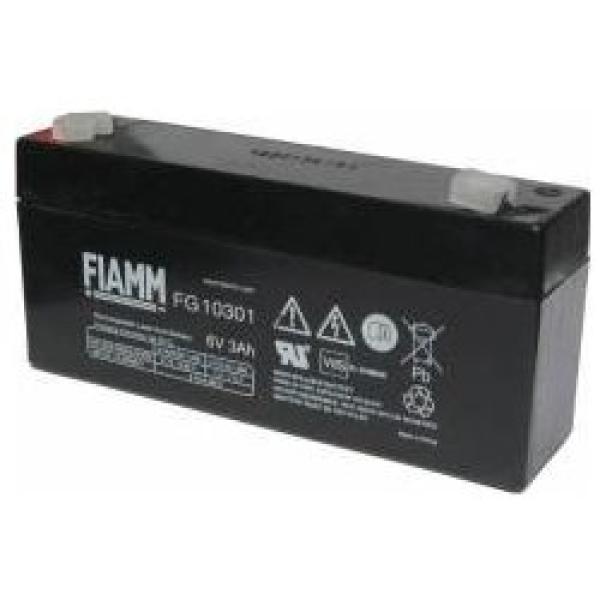 Fiamm olovená batéria FG10301 6V/ 3Ah