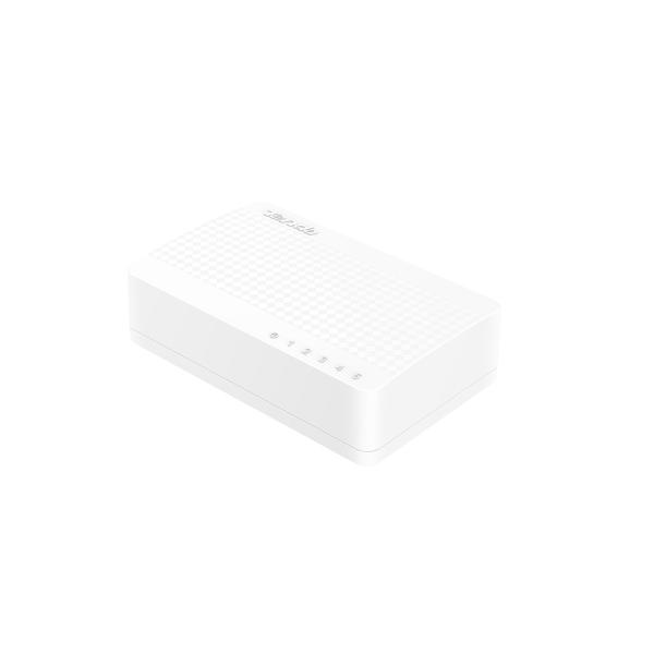 Tenda S105 5 x 10/ 100 Mb/ s Mini Eco Switch, Desktop, Auto MDI/ MDIX, do 1, 5 Watt, fanless 