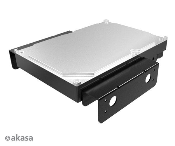 AKASA montážny kit pre 3, 5" HDD do 5, 25" pozície 