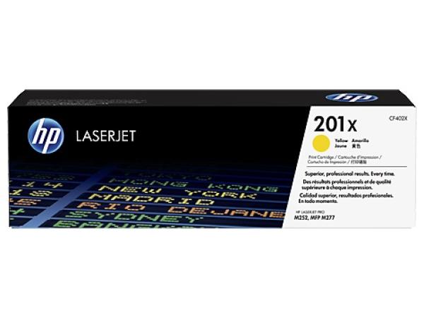 HP 201X tlačová kazeta žltá veľká, CF402X