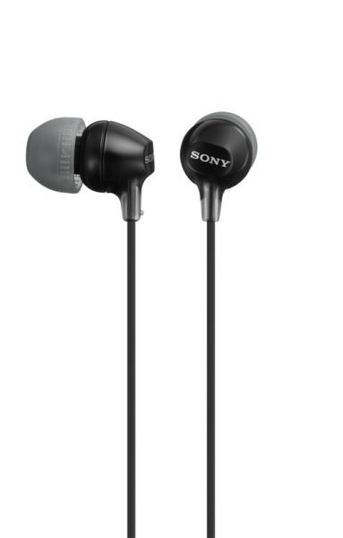 SONY slúchadlá MDR-EX15LP, čierne