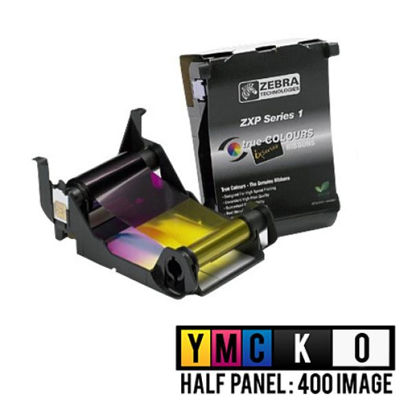 1/ 2 YMCKO pre ZXP Series 1 (potlač 400 kariet)