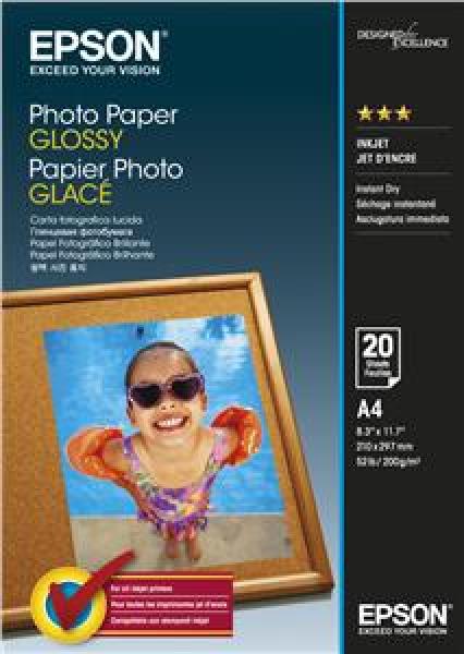 EPSON Photo Paper Glossy A4 20 listů