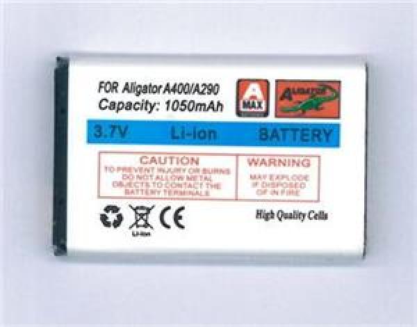 Aligator baterie A290/ A330/ A400/ A500, 1050mAh
