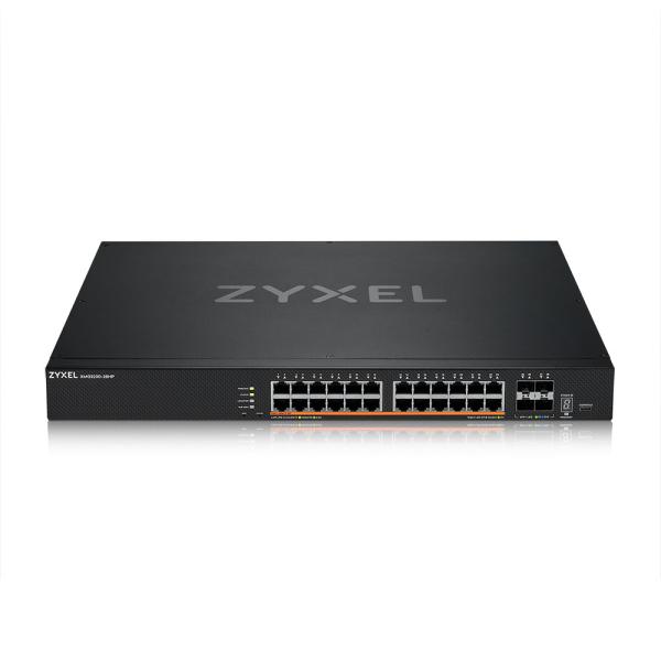 Zyxel XMG2230-28HP, L3, 24x 2.5G AC: 700W PoE, DC: 1440W PoE, 4x SFP+ Uplink, 1Y NebulaFlex Pro 