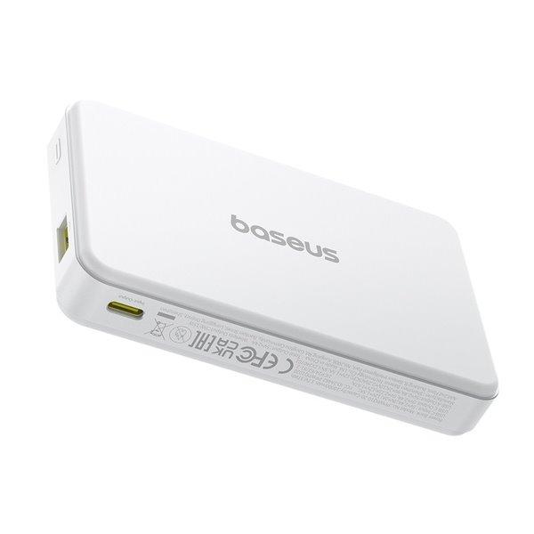 Baseus Airpow 2 22.5W Qi2 Magnetická Powerbanka 10000mAh Moon White 