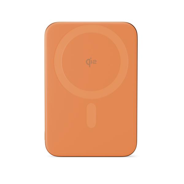 Epico Qi2 5000mAh Alu Mag+ PowerBanka EM51 - oranžová 