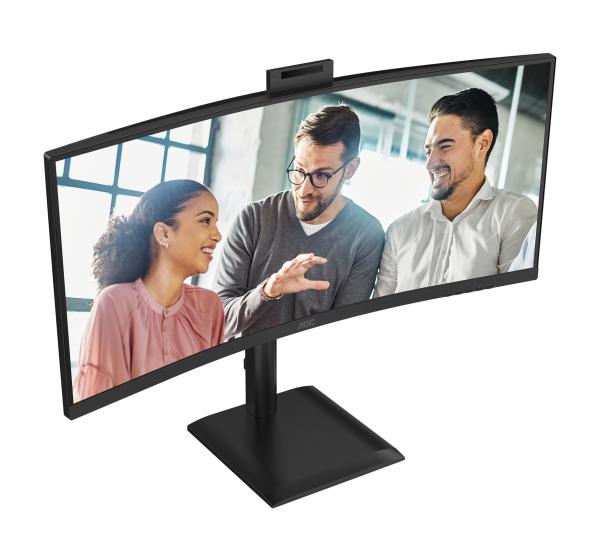 AOC/ CU34E4CW/ 34"/ VA/ wQHD/ 120Hz/ 4ms/ Čierna/ 5R 