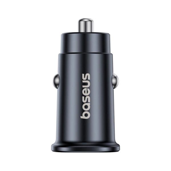 Baseus GoTrip Nabíjačka do Autá 2x USB-C 30W Cosmic Black 