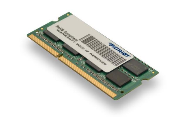 Patriot/ SO-DIMM DDR3L/ 4GB/ 1600MHz/ CL11/ 1x4GB