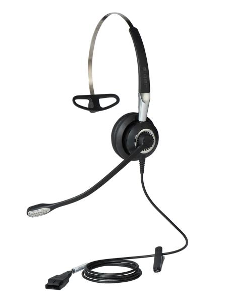 Jabra BIZ 2400 II/ Mono/ QD/ Drát/ Černá-stříbrná 