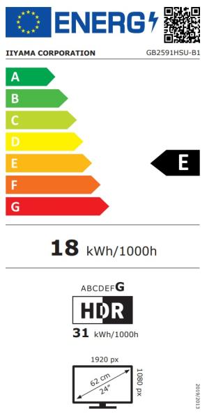 iiyama G-Master/ GB2591HSU-B1/ 24, 5"/ IPS/ FHD/ 320Hz/ 0, 4ms/ Čierna/ 3R 