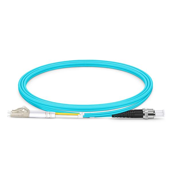 Optický patch cord Duplex LC-ST 50/ 125 2m MM OM4