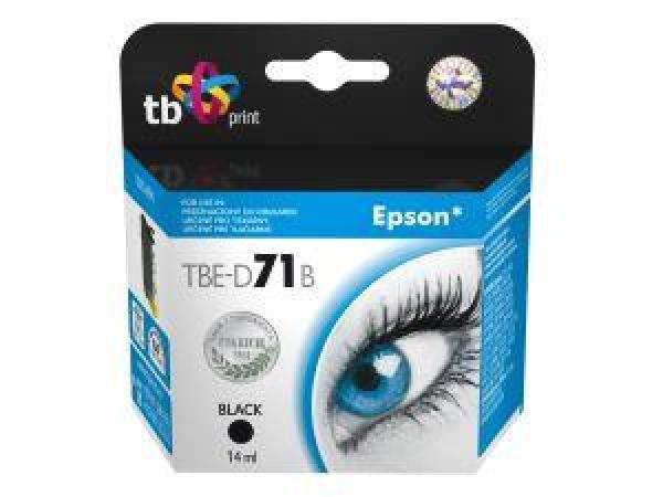 Ink. kazeta TB kompatibilná s Epson T0711 Black