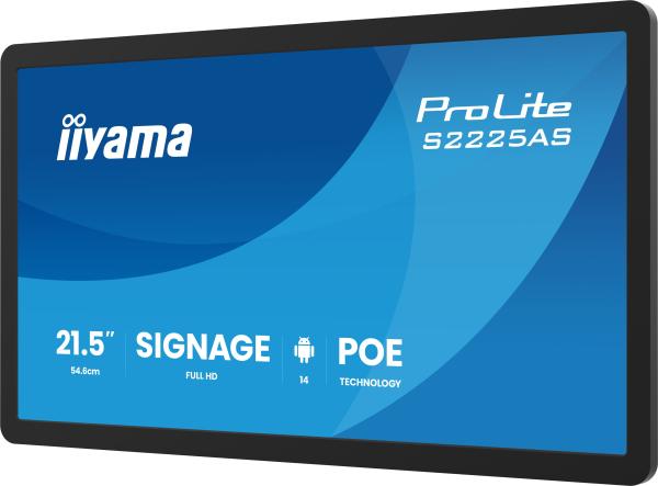 22" iiyama S2225AS-B1P: IPS, FHD, Android 