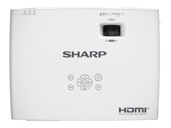 SHARP XP-E501U/ 3LCD/ 5000lm/ WUXGA/ 2x HDMI/ LAN 