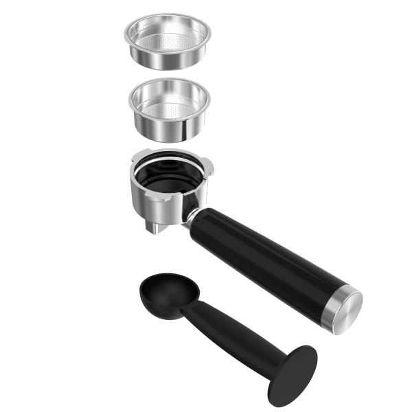 Salente Coffio, pákový kávovar, black-anthracite 