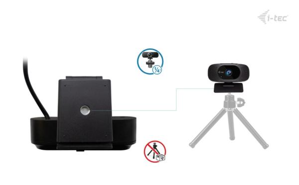 i-tec SOLOMON 300 4K Webcam 