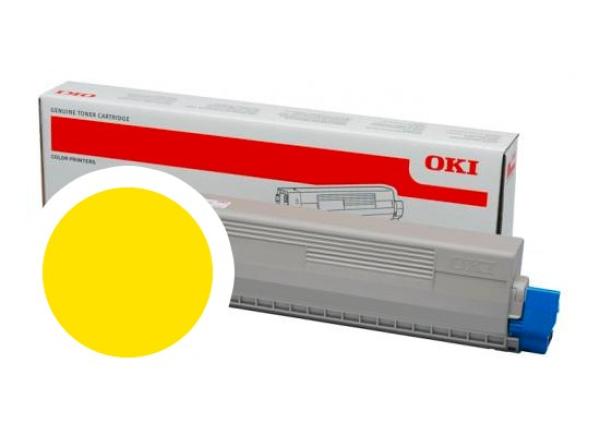 OKI žltý toner do C824/ C834/ C844 (5 000 strán)