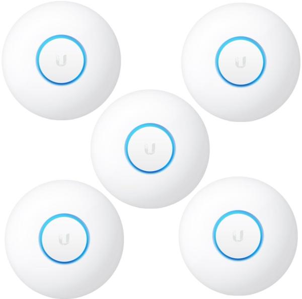 UBNT UniFi AP nanoHD,  5-PACK,  bez PoE! [Inside AP,  2.4+5GHz (300Mbps+1733Mbps),  MU-MIMO,  802.11a/ b/ g/ n]